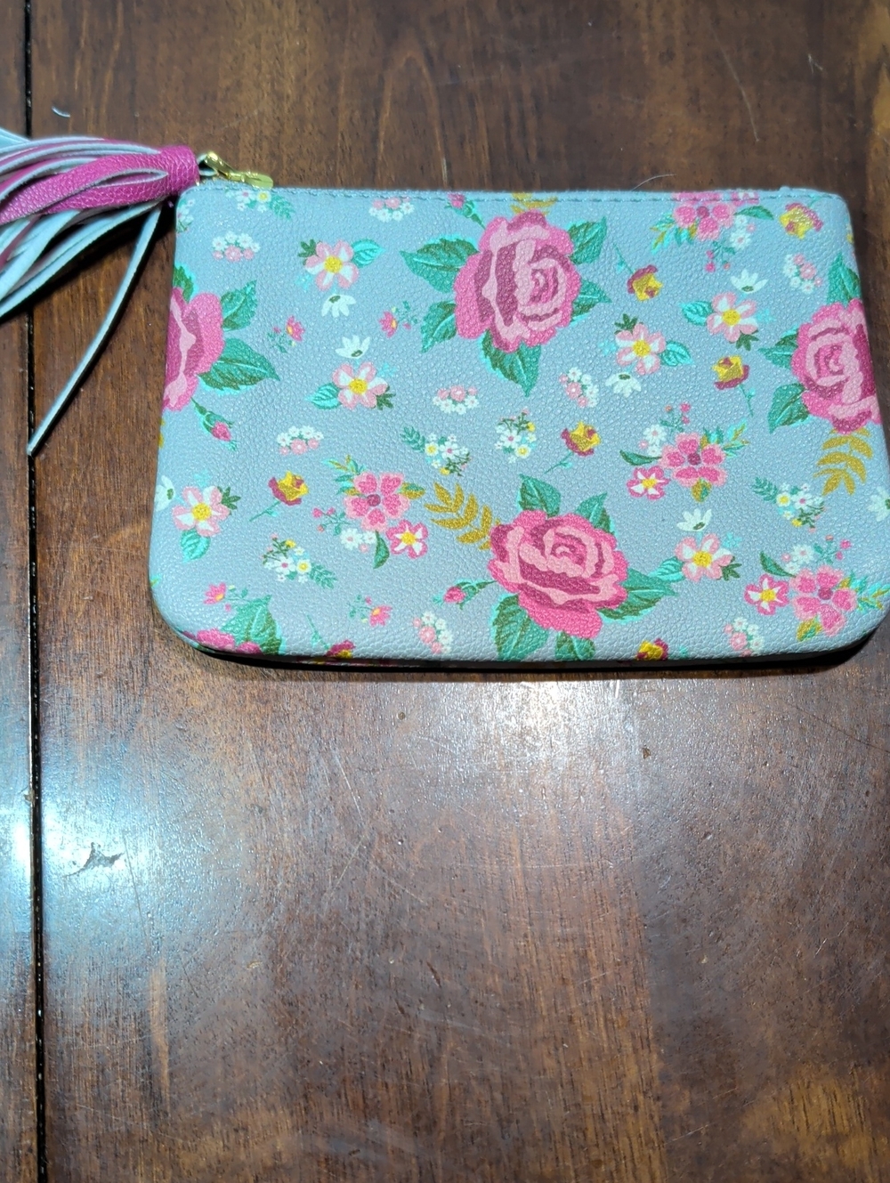 Boho Chic Matilda Jane Floral Zippered Pouch